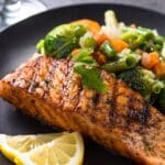 quel accompagnement servir avec un saumon au four 1